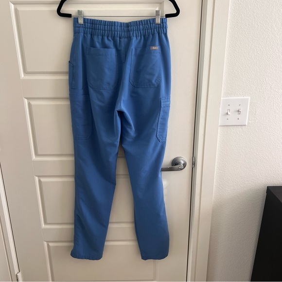 FIGS Blue Scrub Pants Small - Picture 2 of 8
